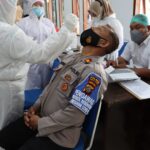 Kapolres Perintahkan Personil Test Swab Antigen Sebelum Kelapangan