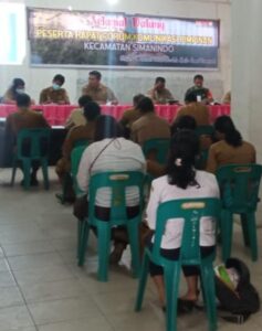 RAPAT FORUM KOMUNIKASI PIMPINAN KECAMATAN SIMANINDO