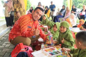 Wakil Bupati Labura Hadiri Pengukuhan Forum Anak Bersatu, Pada Kegiatan Hari Anak Nasional