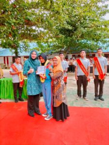SMA Swasta Kesuma Bangsa Londut Sambut  Siswa- siswi Pemenang Lomba Terompah