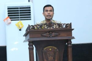 Wabup Hadiri Sidang Paripurna Penyampaian Nota Pengantar Rancangan Peraturan Daerah TA. 2022
