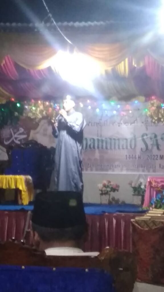 Masjid assahadah  peringati maulid nabi SAW 1444 H