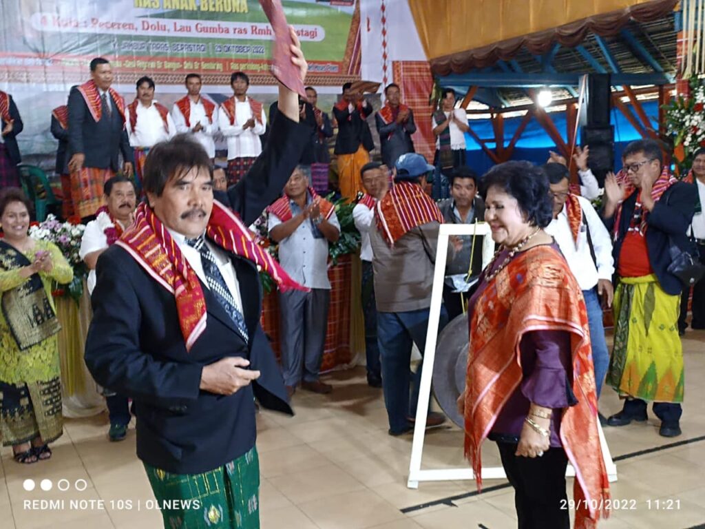 Rajiman Purba Bersama Ramon Purba Resmi Menjadi Ketua Umum Serta Ketua Harian Kelompok Etnis Karo Persadaan Purba Berastagi