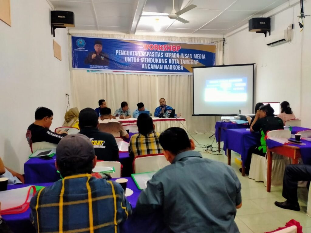 BNN Labura Gelar Workshop Penguatan Kapasitas Insan Media Guna Dukung Kota Tanggap Ancaman Narkoba