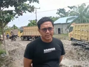 KETUA HIPMA KUALUH LEIDONG : 14 TAHUN DITINGGALKAN ANGGARAN 104 M UNTUK INFRASTRUKTUR HILIR-LEIDONG SUDAH ADIL