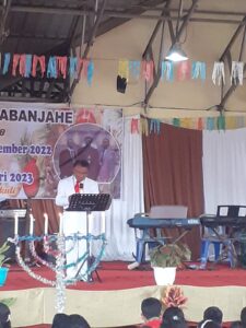 Perayaan Natal GPdI Kabupaten Karo Tahun 2022, Wilayah Kabanjahe Diadakan di Desa Kineppen