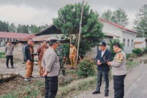 Bupati Bersama Kapolres Humbahas Tinjau Lokasi TSTH, Food Estate dan MPP