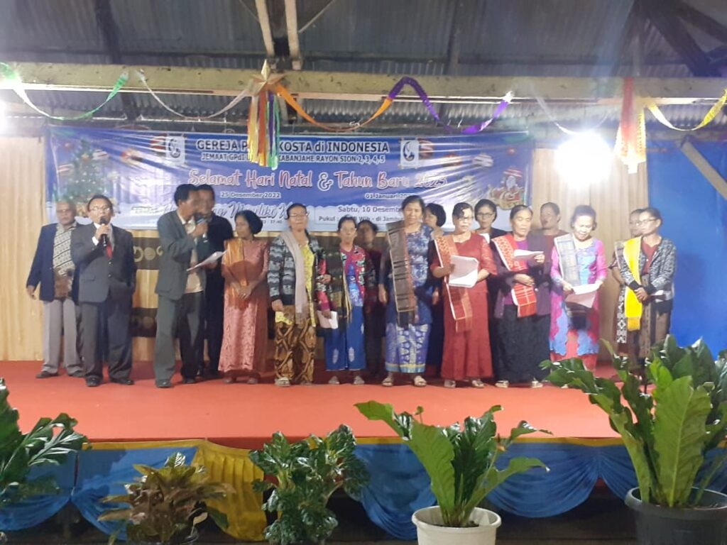 Kepala Desa, Desa Kacaribu hadiri Perayaan Natal GPdI Betesda Rayon Sion 1,2,3 dan 4