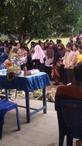 SMP Negeri 3 Kualuh Hulu Gelar Acara Perpisahan