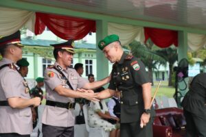 Kapolres Asahan Hadir Sertijab Danyonif 126/ KC