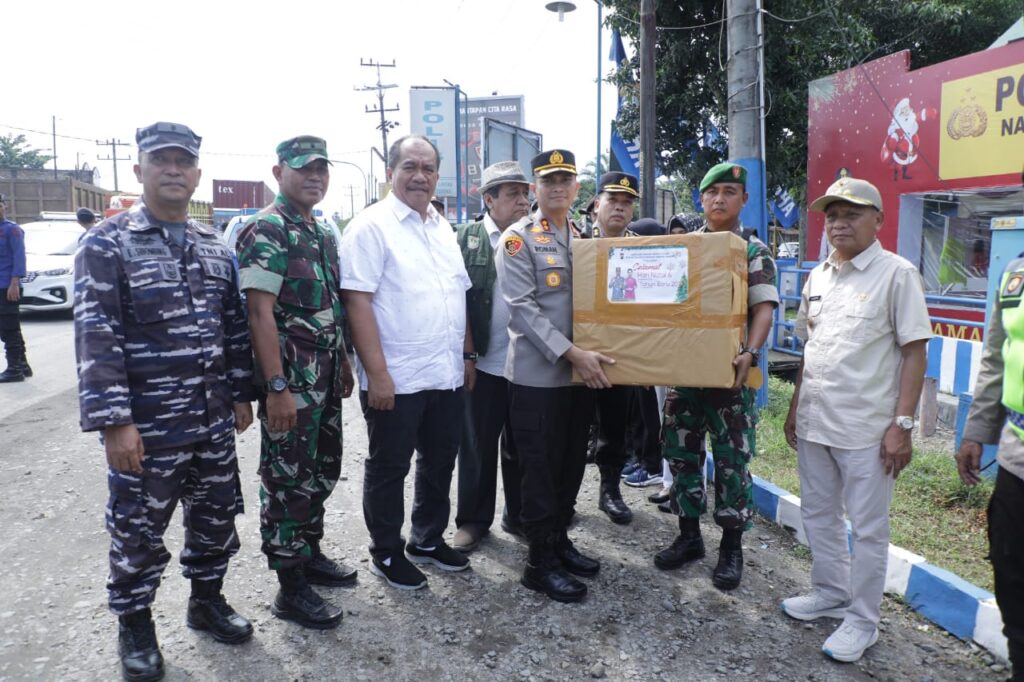 Bupati Beserta Forkopimda Kabupaten Asahan Tinjau Pospam dan Posyan Jelang Malam Pergantian Tahun