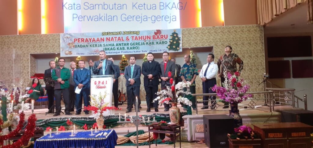 Perayaan Natal dan Tahun Baru, Badan Kerjasama Antar Gereja Kabupaten Karo (BKAG KAB. KARO)