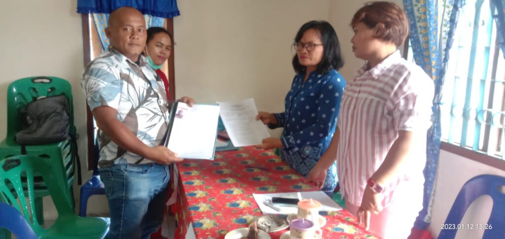 Jhon Pandapotan Ompusunggu Resmi Mendaftar Calon Pengulu Sitalasari