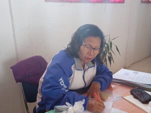 Kepsek SDN 173429 Saitnihuta Gelar Pembelajaran Gasing