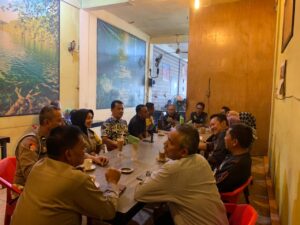 Polsek Kota Kisaran Gelar Jumat  Curhat Dengan komunitas Matic Mix Club  Kisaran