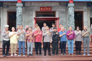 Jelang Perayaan Imlek, Polres Asahan Lakukan Cek Klenteng Hian Thian Sang Ti