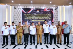 Bupati Hadiri Pelantikan Anggota PPS Seluruh Labura