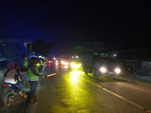 Operasi Lilin Toba Selesai, Personil Pos PAM III Gelar KRYD Demi Kenyamanan Pemudik