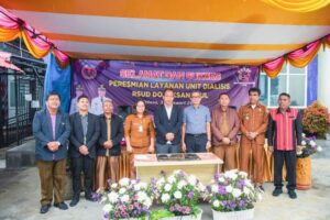 Bupati Humbahas Resmikan Unit Dialisis RSUD Doloksanggul Humbahas