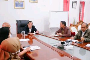 Bupati Humbang Hasundutan  Terima Kunjungan BPK RI Perwakilan Sumut