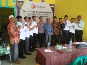 PANWASLU DESA/KELURAHAN(PKD) KECAMATAN KUALUH HILIR RESMI DI LANTIK