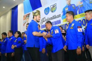 Bupati Labura Hadiri Pelantikan DPD KNPI Labuhanbatu