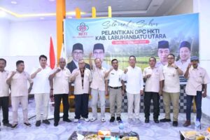 Wakil Bupati Hadiri Pelantikan DPC HKTI Labura