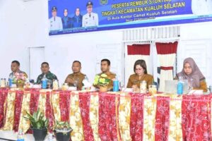Hadiri Acara Rembuk Stunting di Kualuh Selatan, Wabup : Stunting Merupakan Harga Mati