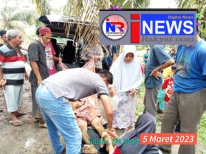 Warga Desa alang Bonbon Meninggal Di Parit Bekoan Desa Rawa Sari