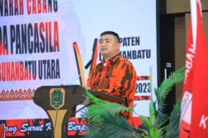 Hadiri Muscab Pemuda Pancasila Labura, Bupati Ajak Kader PP Berkontribusi Dalam Pembangunan
