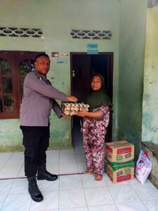 Jalankan Program BERKAH KA SPKT Polres Asahan Bagi Sedikit Rezeki