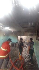 Sijago Merah Lahap 2 Unit Rumah Di Gang Damai Kabanjahe