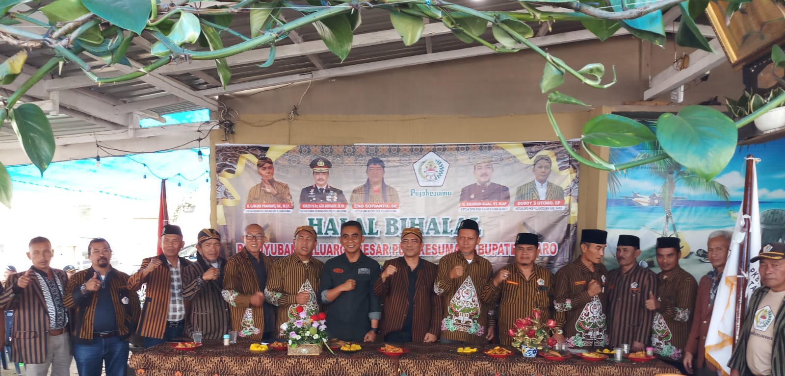 Halal Bihalal DPD PKB Pujakesuma Kabupaten Karo Turut Dihadiri Wakil Bupati Karo