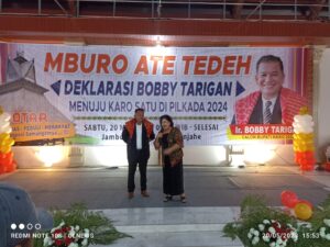 Cory Sriwaty Sebayang Hadiri Deklarasi Botar Di Milala Mas