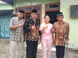 Ketua FKUB Asahan Sambangi Warga Lansia Kecamtan Meranti
