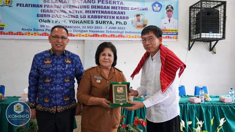 Bupati Karo Buka Acara Inovasi Pembelajaran Metode Gasing Di Masehi Berastagi