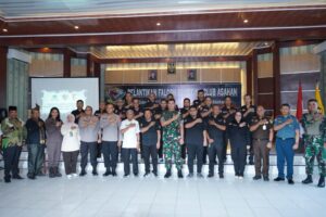 Kapolres Asahan Besarta Kapolres Tanjung Balai Ikuti Pelantikan FSC Asahan