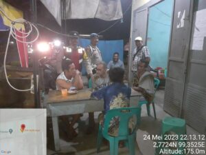 Guna Mencegah Kejahatan Jalanan Malam Hari Ini Yang Dilakukan Personel Polsek Bandar Pasir Mandoge