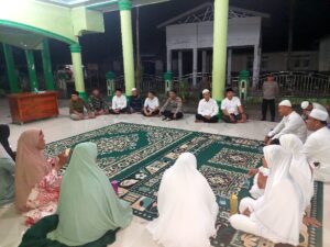 Pastikan Calon Jamaah Haji Aman Personel Polsek Air Joman Lakukan Pengamanan