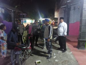 Kapolsek Kota Kisaran Pimpin Apel Patroli Skala Besar