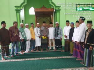 Ini Tujuan Polsek Air Batu Di Jumat Curhat di Mesjid Syuhada