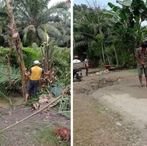 Wanbin PPBB Ajak Masyarakat Desa Pondok Bunggur Gotong Royong