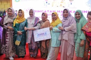 TP PKK Kabupaten Asahan Raih Juara II Perlombaan Dalam Peringatan Hari Kartini Tingkat Provsu Tahun 2023