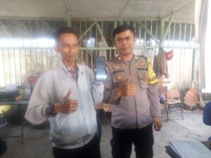 Warga Air Joman Sosialisasikan Aplikasi Apps Presisi Polri