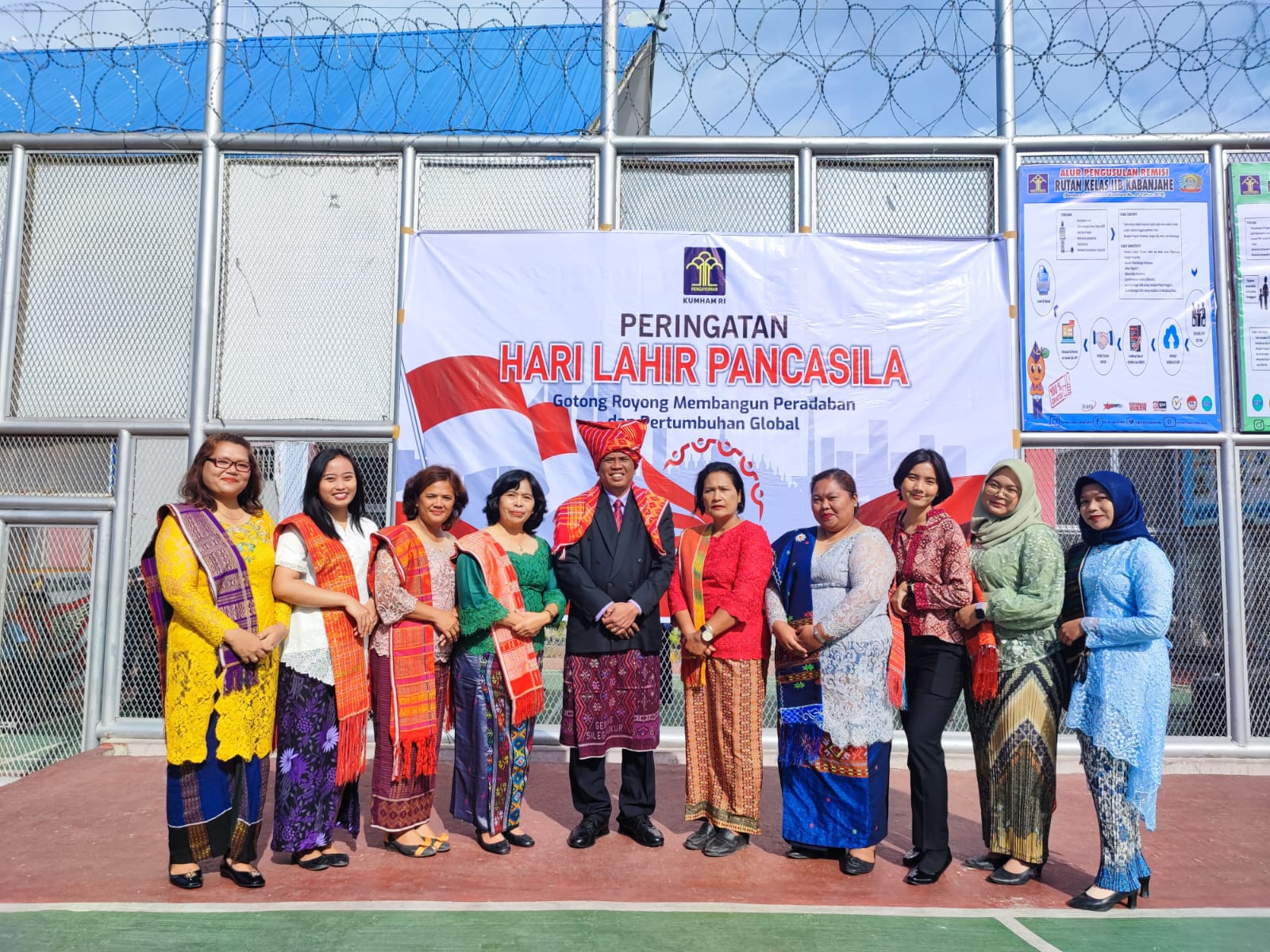 Rutan Kelas II B Kabanjahe Gelar Upacara Hari Lahir Pancasila