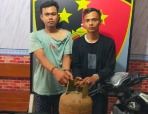 Hanya Waktu 3 Jam Pupung dan Tama Maling Motor Diciduk Polsek Indrapura