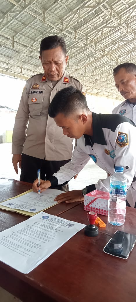Ketua DPC LAN Labura Melantik pengurus PAC LAN Kecamatan Kualuh Leidong Masa Bakti 2023-2028