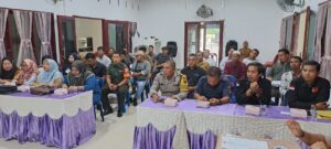 Personel Polsek Air Joman Hadiri Rapat Pleno Terbuka Rekapitulasi DPSHP Akhir