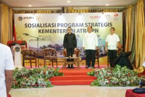 Wakil Bupati Asahan Hadiri Sosialisasi Program Strategis Kementerian ATR/BPN
