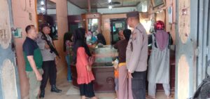 Polsek Airjoman Sambangi Toko Emas